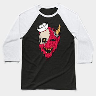 Devil skull Baseball T-Shirt